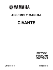 Yamaha CIVANTE Assembly Manual