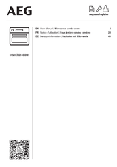 AEG KMK761000M User Manual