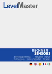Rechner Sensors LevelMaster KS-800-26/113-A-G1/2-PEEK/VAB-Y10-ETW-HP Instruction Manual