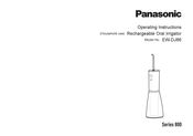 Panasonic 800 Series Operating Instructions Manual