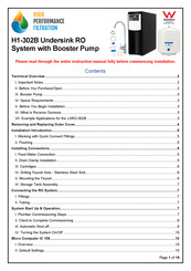 HPF H1-302B Manual