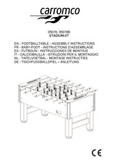 Carromco 05078B Assembly Instructions Manual