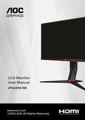 AOC 27G2ZN3/BK User Manual