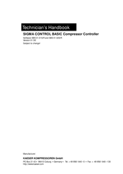 KAESER KOMPRESSOREN SIGMA CONTROL BASIC Technician's Handbook