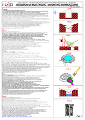 i-LED LED-FGI681 Mounting Instructions