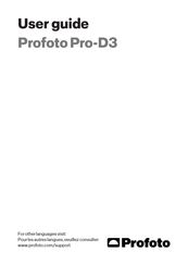 Profoto Pro-D3 User Manual