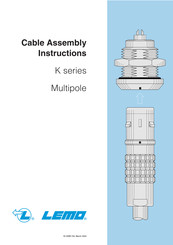 Lemo 2K Series Assembly Instructions Manual