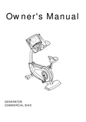 CIRCLE FITNESS B8 Owner's Manual