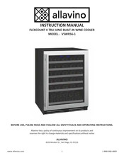 Allavino VSWR56-1SR20 Instruction Manual