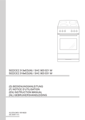 Amica SHC 903 031 W Instruction Manual