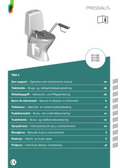 Pressalit TMA 3 Operation And Maintenance Manual