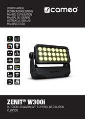 Cameo ZENIT W300i User Manual