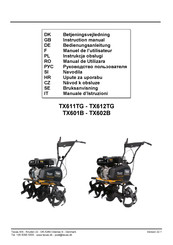Texas A/S TX611TG Instruction Manual