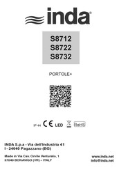 INDA PORTOLE+ S8712 Manual