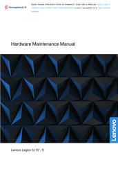 Lenovo Legion 5 15ARH7H Hardware Maintenance Manual