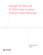 Keysight Technologies 81150A Getting Started Manual