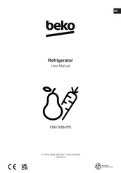 Beko CNG7686VPS User Manual