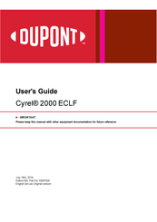 Dupont Cyrel 2000 ECLF User Manual