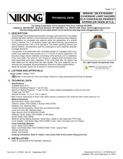 Viking MIRAGE VK636 Technical Data Manual
