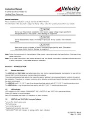 Velocity VDOT-H3-H Instruction Manual