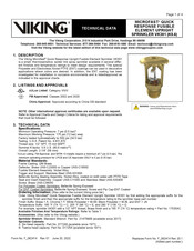 Viking MICROFAST VK301 Technical Data Manual