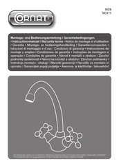 Cornat NO111 Instruction Manual
