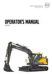 Volvo EC140E Operator's Manual