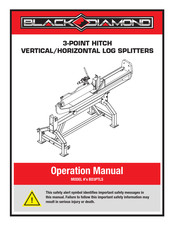 Mid-States Distributing BLACK DIAMOND BD3PTLS Operation Manual