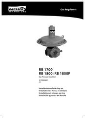Dresser RB 1800F Installation And Startup