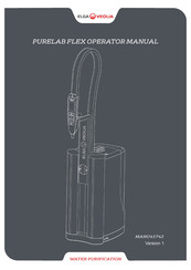 ELGA VEOLIA PURELAB Flex 3 Operator's Manual