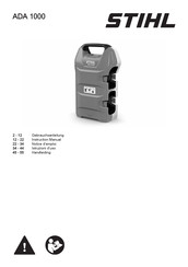 Stihl ADA 1000 Instruction Manual