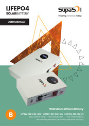 SupaSol LFP26V-100-2.5K-WM User Manual