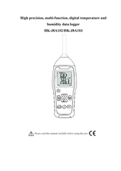 HENGKO HK-J8A102 Manual