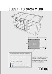 telluria ELEGANTO 3024 OLKR Assembly Instructions Manual