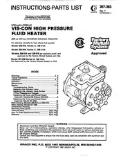 Graco VIS-CON 231-039 Instructions And Parts List