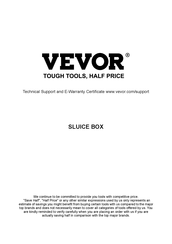 VEVOR SL-12T Instructions Manual