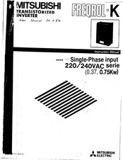 Mitsubishi Electric FR-K-S370B Instruction Manual