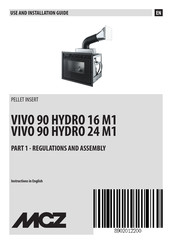 MCZ VIVO 90 HYDRO 16 M1 Use And Installation Manual