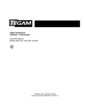 Tegam 855 Instruction Manual