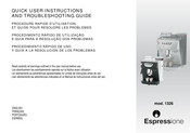 Espressione 1326 User Instructions
