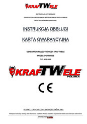 KRAFTWELE DG15000SE Manual