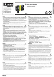 LOVATO ELECTRIC SSFXC55 Instruction Manual