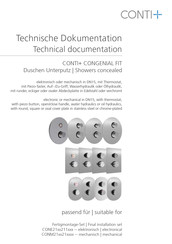 Conti+ CONGENIAL FIT CONM21 21 Series Technical Documentation Manual