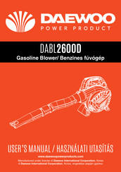 Daewoo DABL2600D User Manual
