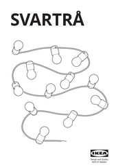 IKEA SVARTRA Assembly Instruction Manual
