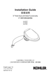 Kohler C3 K-4737T-0 Installation Manual