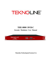 Teknoline THE-8000 DVB-C User Manual