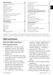 Smeg CX60GMX Manual