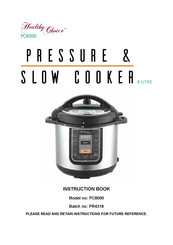 Healthy Choice PR4318 Instruction Book