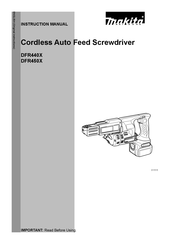 Makita DFR450RFEX Instruction Manual
